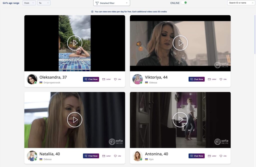 sofiadate videos