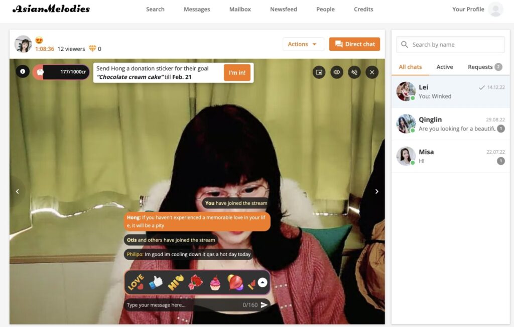 asianmelodies stream