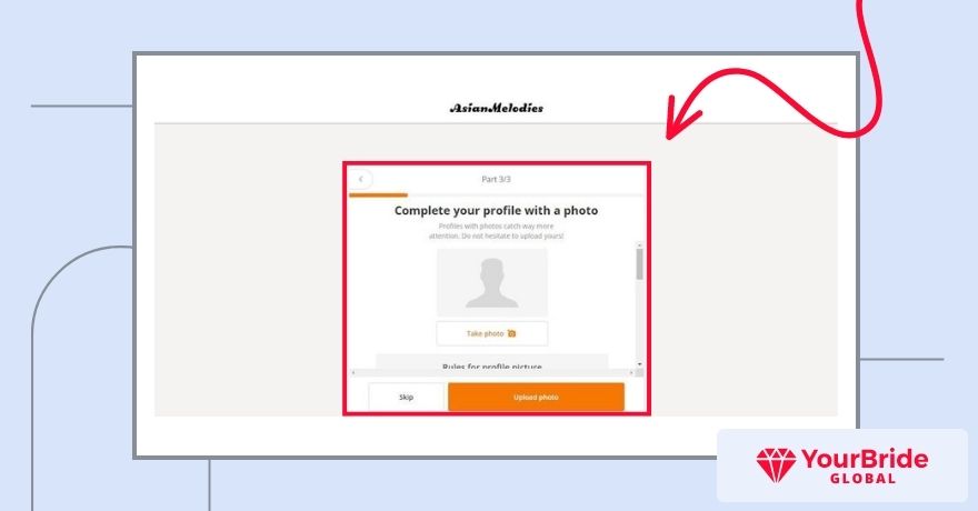 asianmelodies registration page