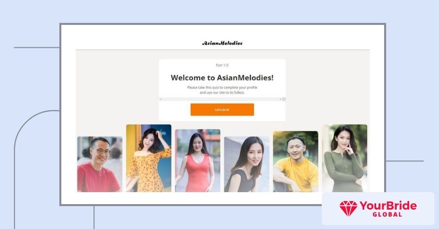 asianmelodies welcome page