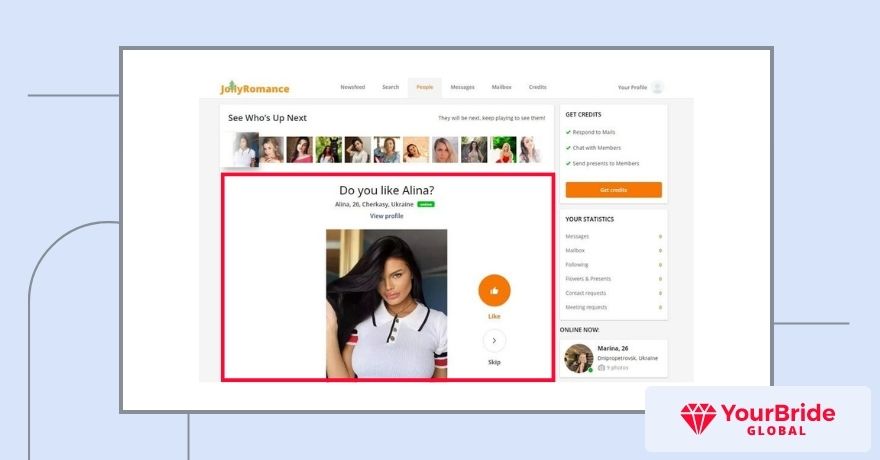 jollyromance like feature