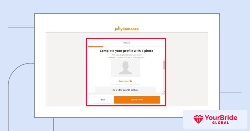 jollyromance sign up