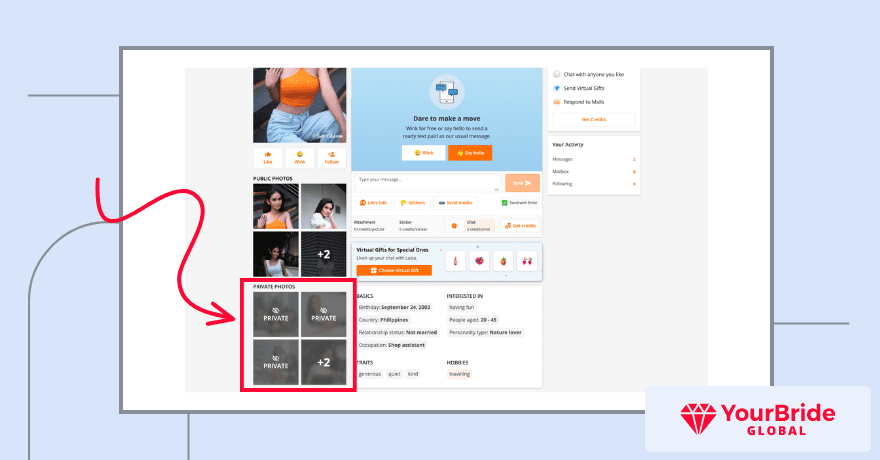 Paid Features asiacharm