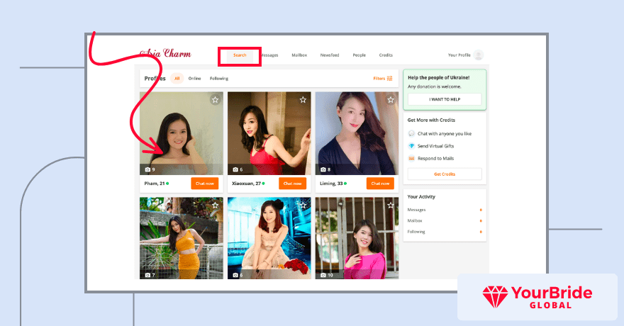 Search filters asiacharm