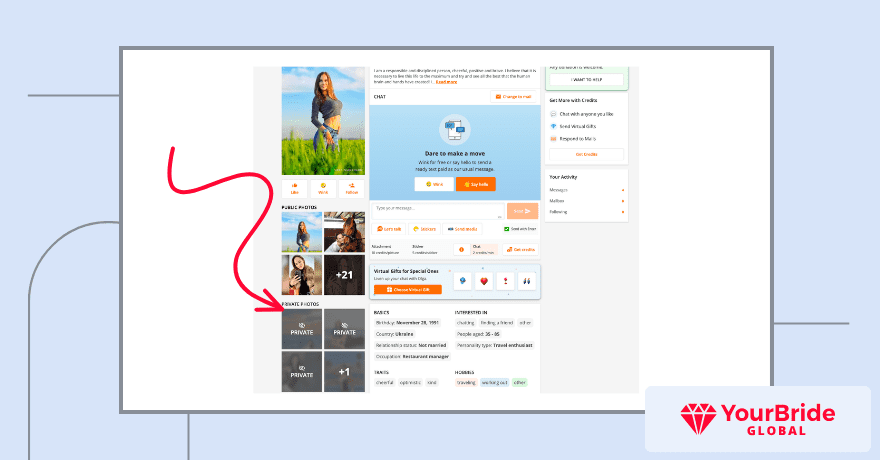 Paid Features UkrainianCharm